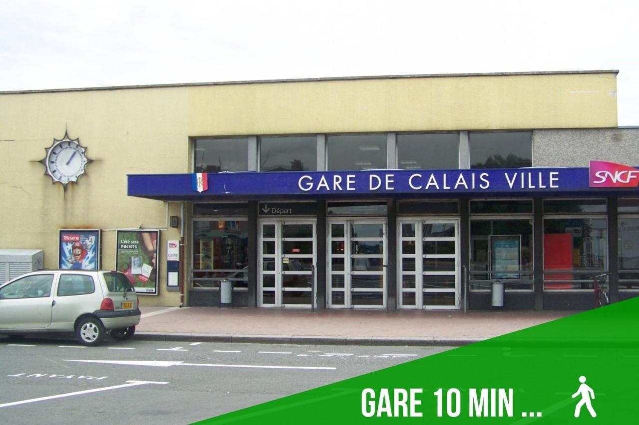 Joli Petit Studio Pres Du Phare Calais Luaran gambar
